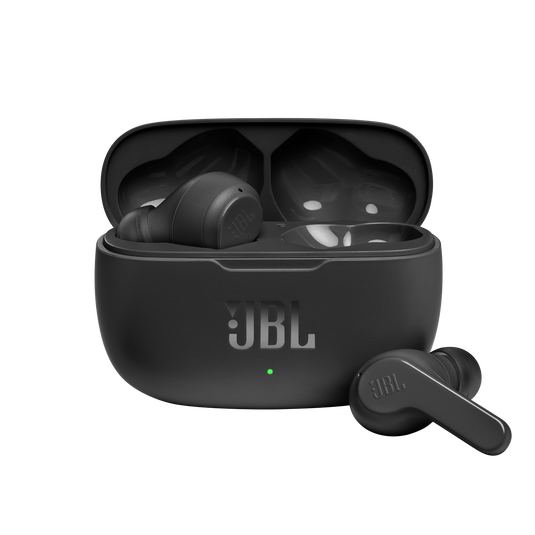 JBL Wave 200TWS - Black - True Wireless Earbuds - Hero image number null